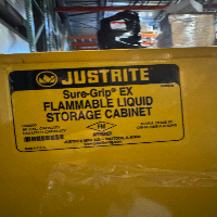Justrite Sure-Grip EX 90 Gallon Flammable Liquid Storage Cabinet image 0
